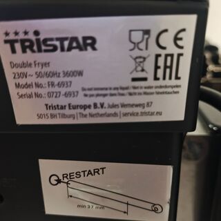 Frituurpan 2 manden, Tristar