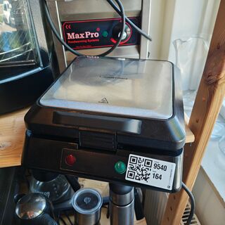 Wafelijzer, Gourmet Maxx, zwart