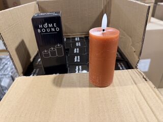 50 stomp led kaarsen Homebound, rust