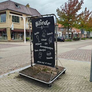 Verrijdbare reclame bord