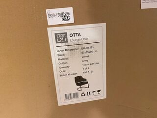 Fauteuil Label51, Otta, army