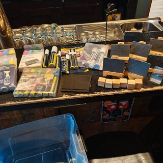 Presentatie materiaal krijtbordjes