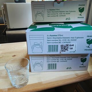 Ca. 30x Fuzetea glazen