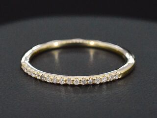 Gouden ring met diamanten