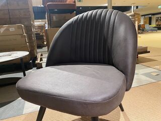 Fauteuil Label51, Enzo, antraciet