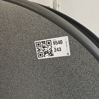 2x Statafel, antraciet