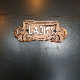 2x Toilet bordjes