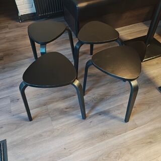 4x Krukje, zwart