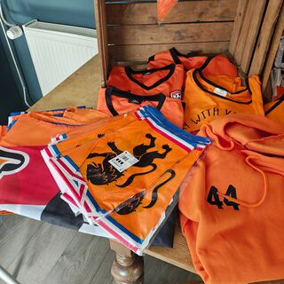 Oranje decoratie