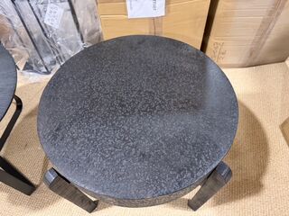 Salontafel rond Label51, zwart
