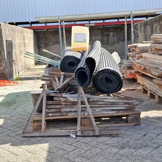 Partij bouwbenodigdheden
