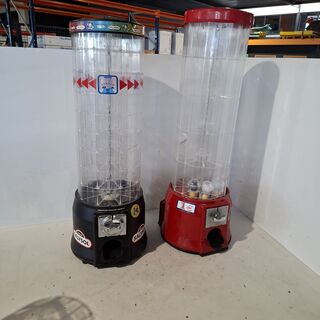 2x Snoepautomaten / capsuleautomaten, SALYSOL