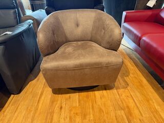 Draai fauteuil Sitdesign, licht bruin / taupe