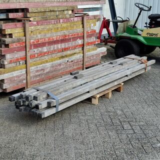Ca. 18x Aluminium metselprofiel