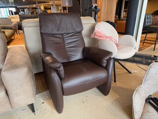 Relaxfauteuil verstelbaar Knudsen, bruin