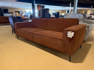 2,5 zits bank, Knudsen, licht bruin / taupe