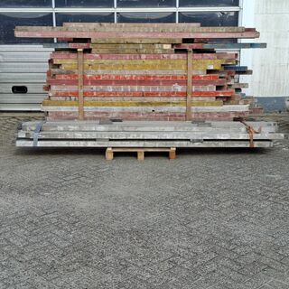 Ca. 18x Aluminium metselprofiel