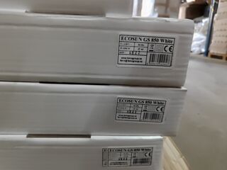 2x Infrarood paneel, Ecosun, Type GS | Glas, 850 Watt, Wit, 2025