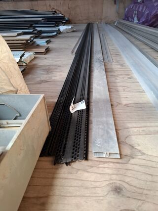 Partij aluminium profielen