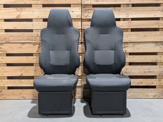 2x Vrachtwagen- of bedrijfswagenstoel, GRAMMER, MSG.90.5.SO RE