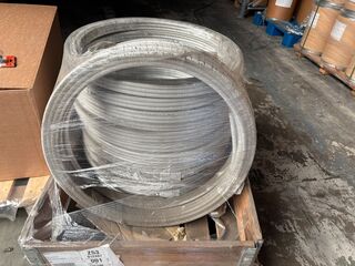 2x Koperen buis/Mantel Rol 25 meter
