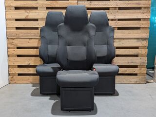 3x Vrachtwagen- of bedrijfswagenstoel, GRAMMER, MSG.90.5.SO RE