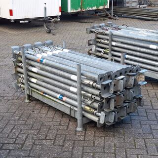 Ca. 49x Bouwstempel, Scafom-rux, BM-300, in transportbok