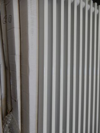 Decorradiator, wit