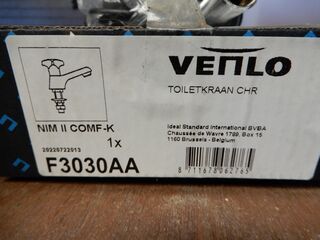 Toiletkraan, Venlo, Nimbus, chroom