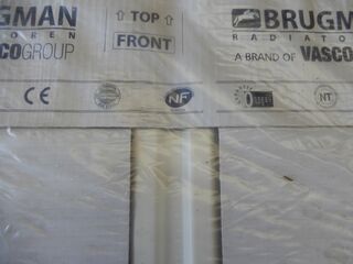 Paneelradiator, Brugman, Compact, wit