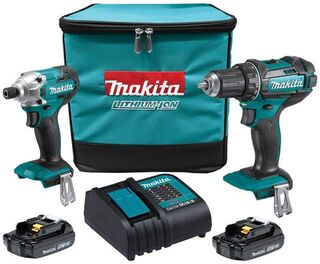 Accu boormachine en slagschroevendraaier, Makita, CLX224A