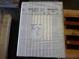 Paneelradiator, Brugman, Compact, wit