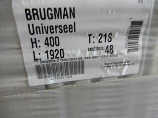 Paneelradiator, Brugman, universeel Compact, wit