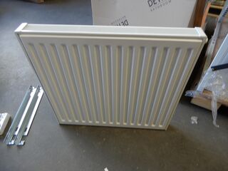 Paneelradiator, Brugman, Compact, wit