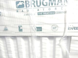 Paneelradiator, Brugman, Compact, wit