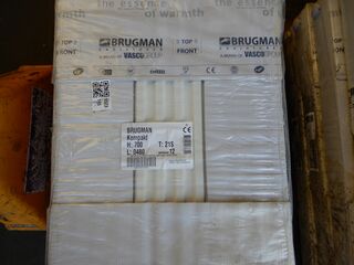 7x Paneelradiator, Brugman, Compact, wit
