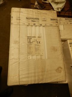 Paneelradiator, Brugman, Compact, wit