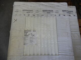 Paneelradiator, Brugman, Compact, wit