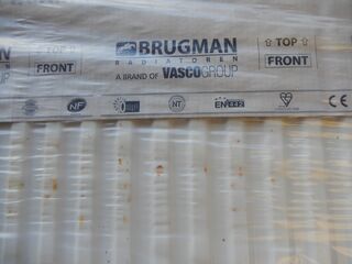 Paneelradiator, Brugman, Compact, wit
