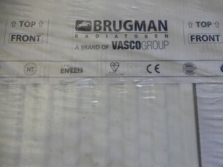Paneelradiator, Brugman, Compact, wit