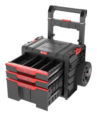 2x Gereedschap trolley, Qbrick Pro, Cart 2.0 Plus drawer 3 + drawer 2