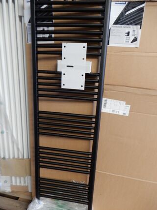 Handdoekradiator, Prorad, HD-RAD, black grafite