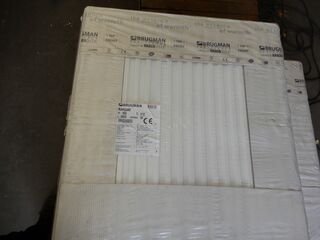 Paneelradiator, Brugman, Compact, wit