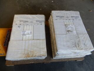 7x Paneelradiator, Brugman, Compact, wit