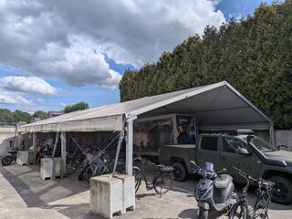 Aluminium tent – Overkapping, T1
