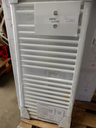 Handdoekradiator, Brugman, Ibiza, wit