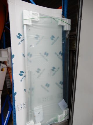 Douchewand, Novellini, LunesH-2B, aluminium