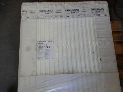 Paneelradiator, Brugman, Compact, wit