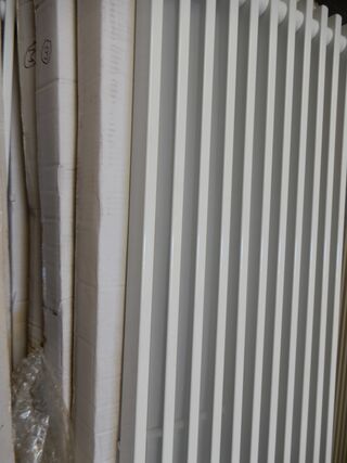 Decorradiator, wit