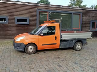 Bedrijfswagen, Fiat, Doblò 1.3 MultiJet Maxi met openlaadbak, 2014